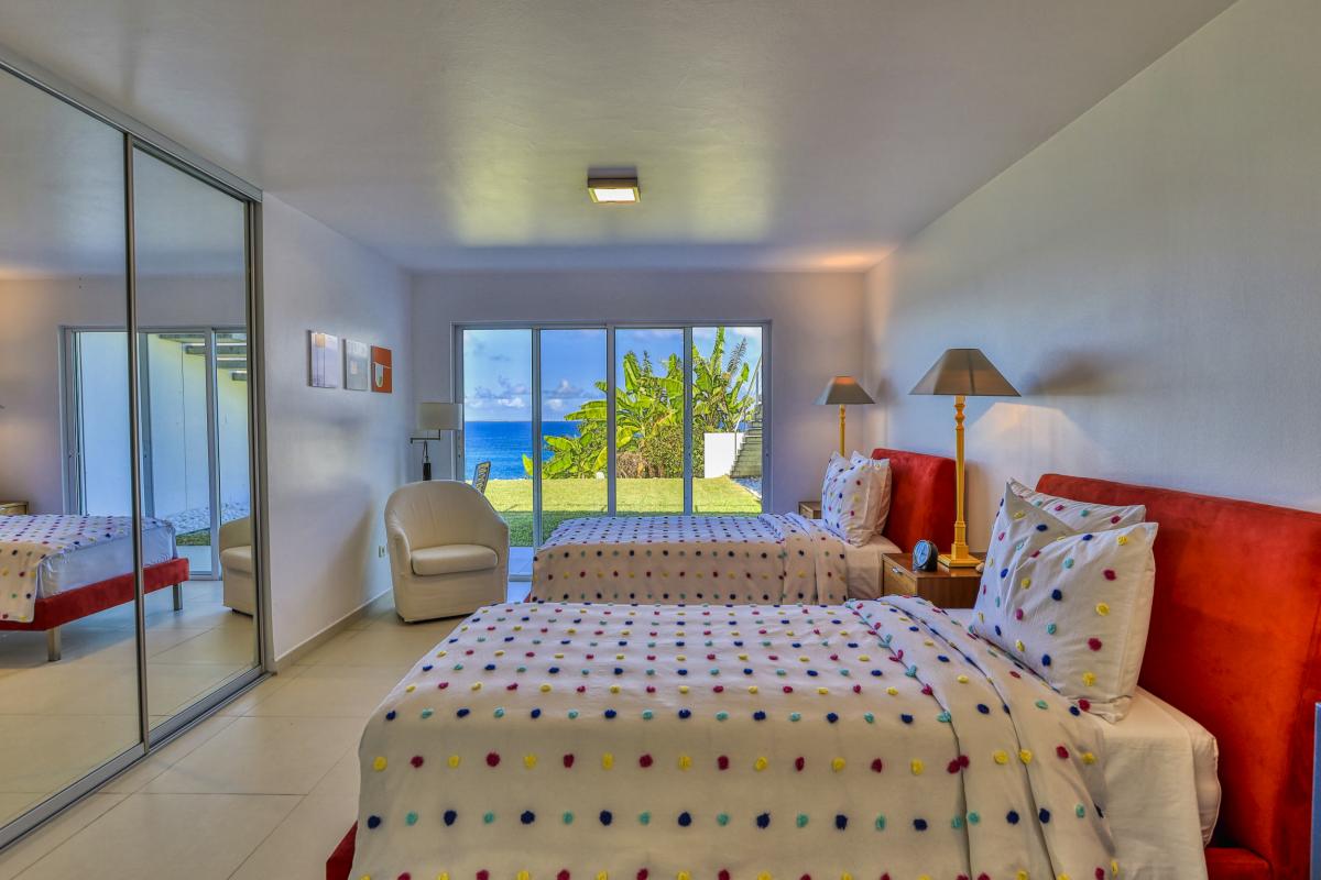 A louer villa Saint Martin Terres Basses - Villa 5 chambres - La Falaise aux oiseaux - piscine - jacuzzi - vue mer (28)